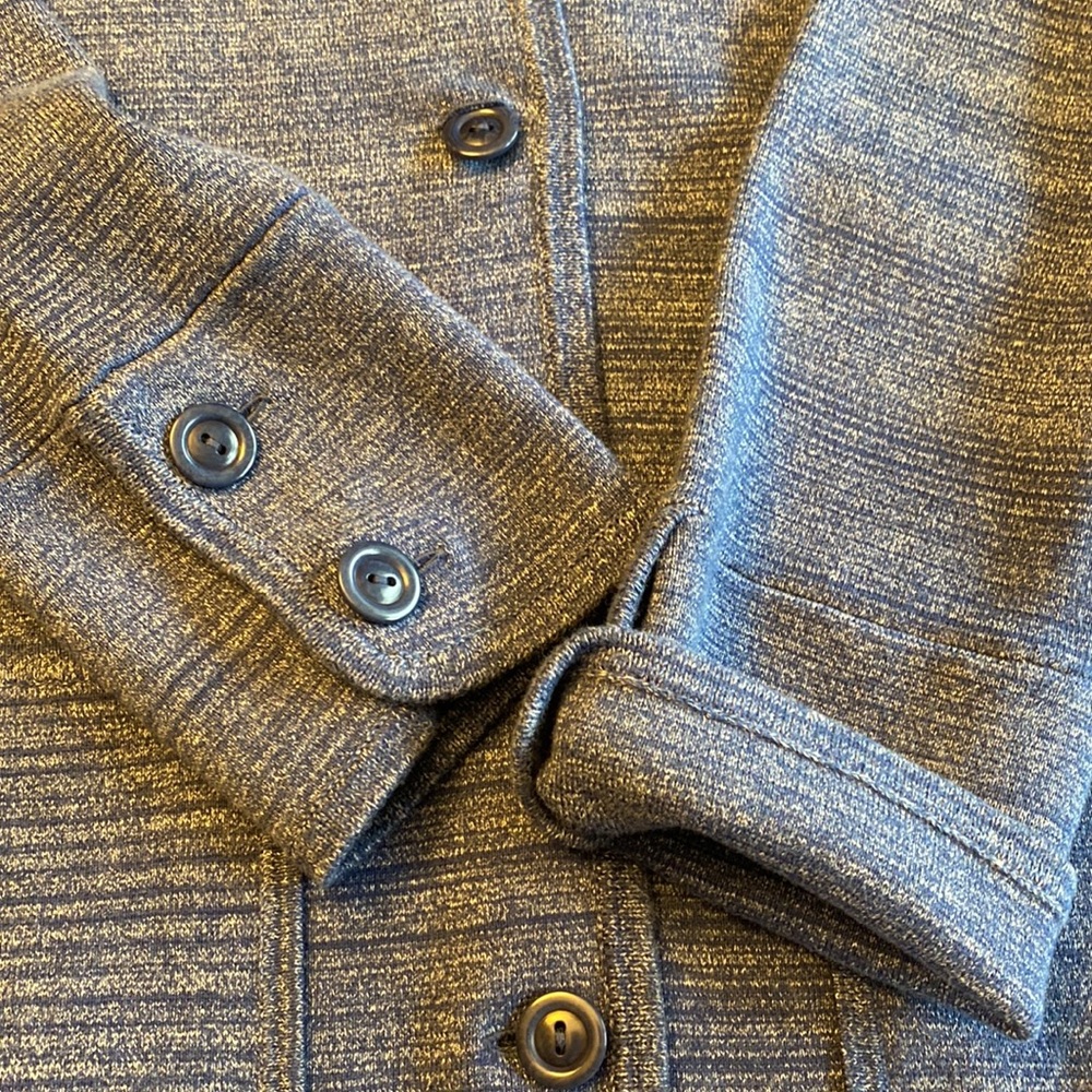 Pendleton Long Line Blue Button Down Cardigan Wit… - image 8